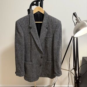 Harris Tweed Wool Blazer